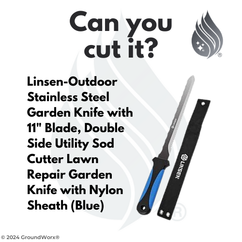 Group 7) Sod Knife (Blue)