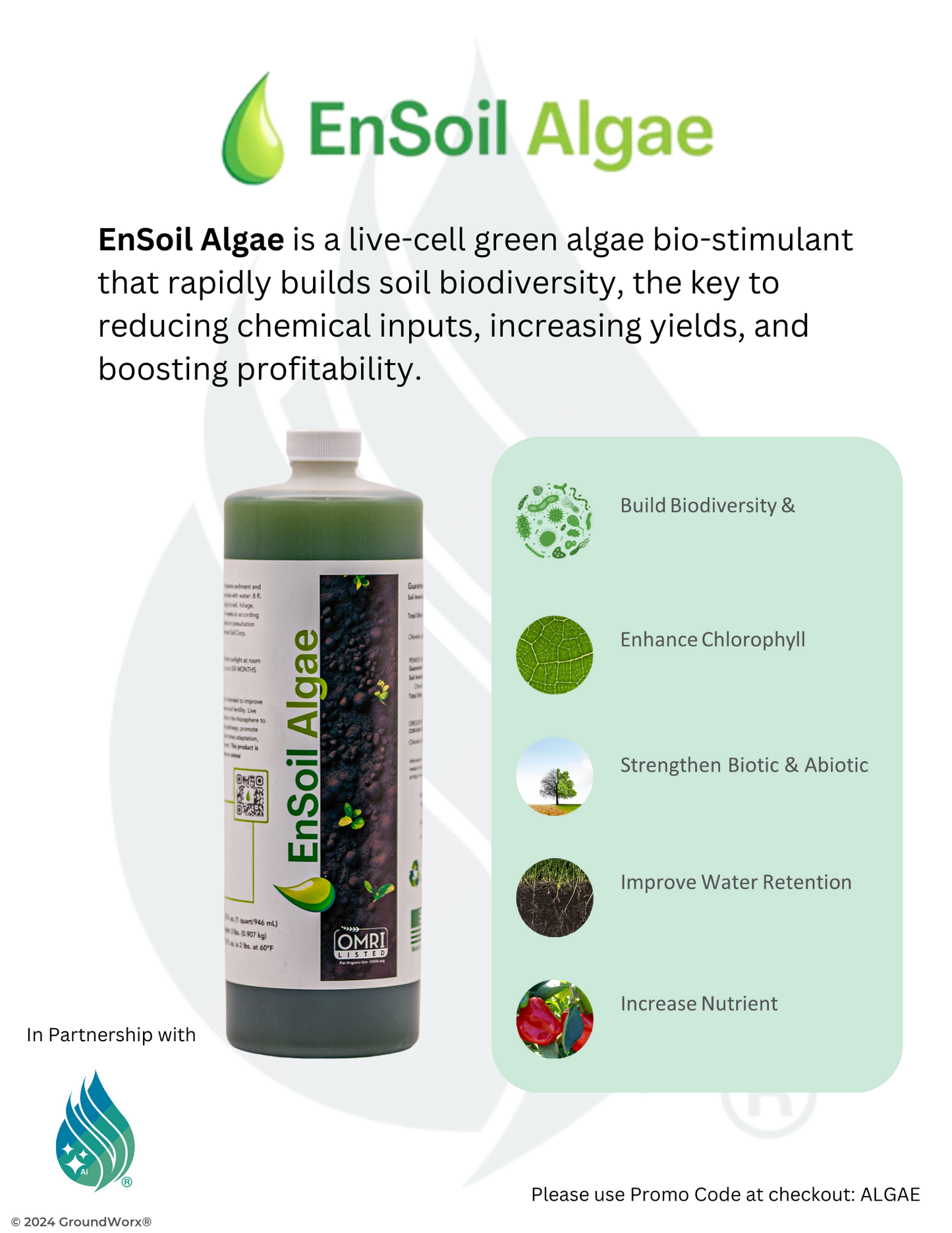 TRIAL - EnSoil Algae 60-day trial (Sensor & EnSoil)