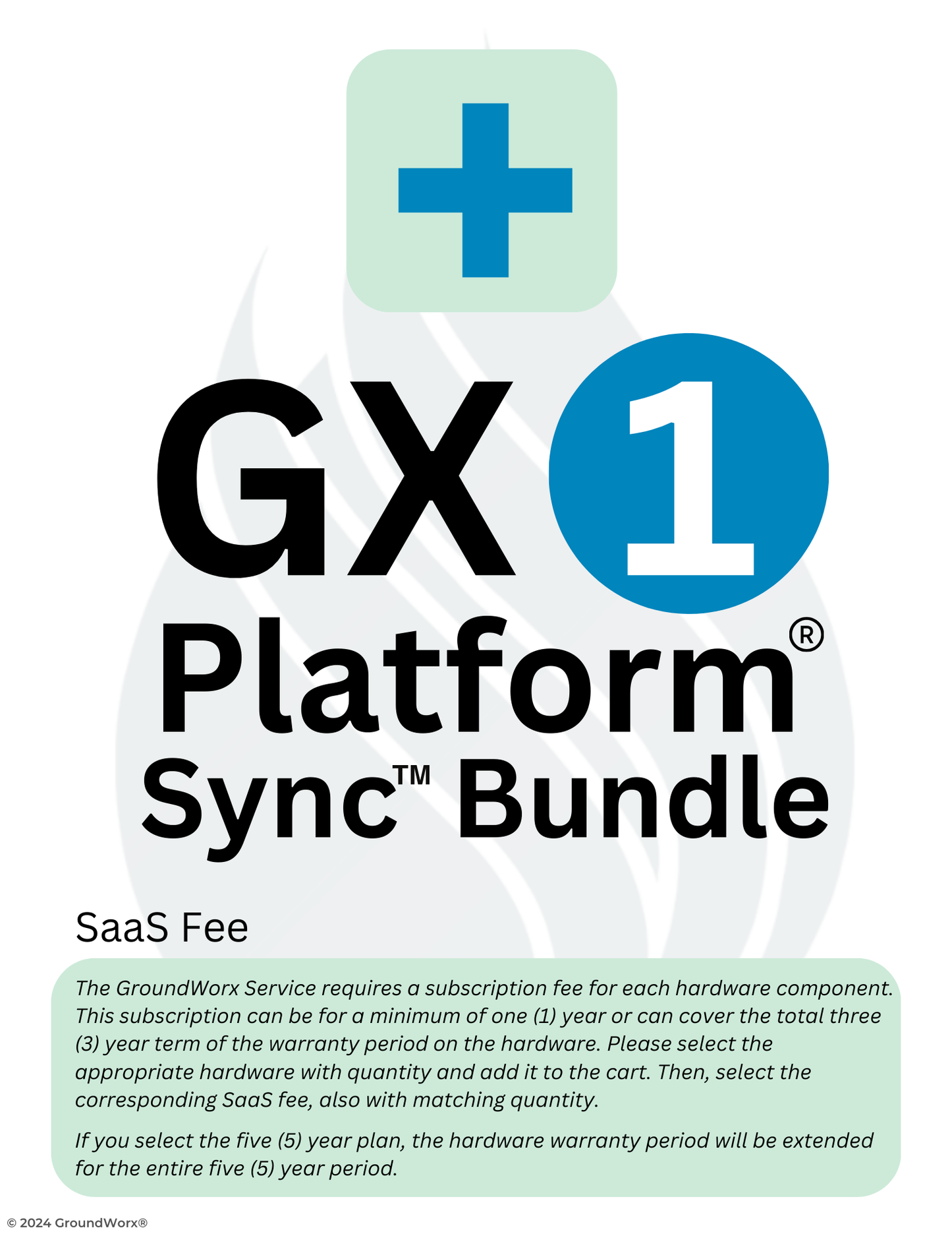 Group 4) GX-1 Platform  - Sync™ (handheld, Spot-check Device) (SaaS)