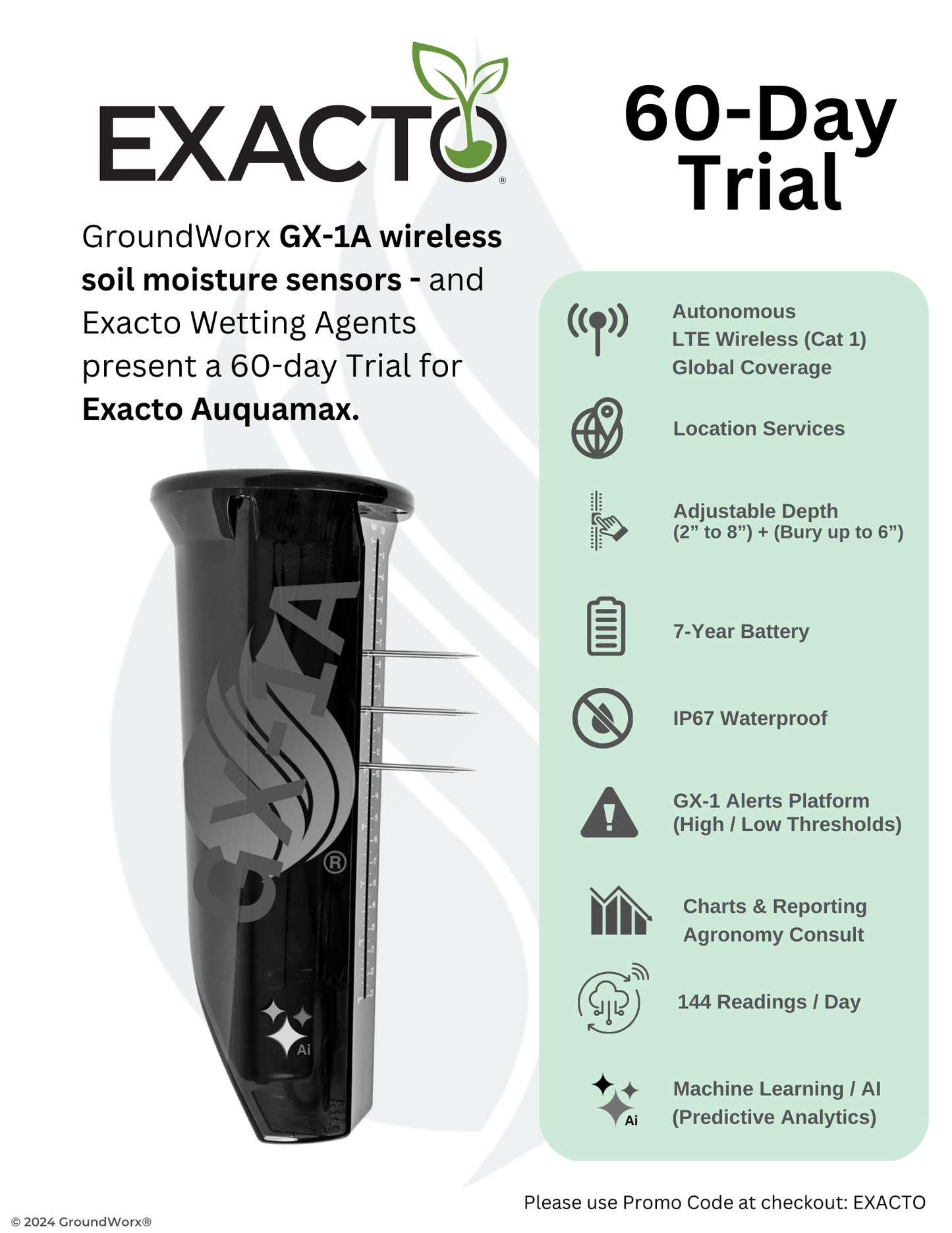 TRIAL - Exacto 60-day trial